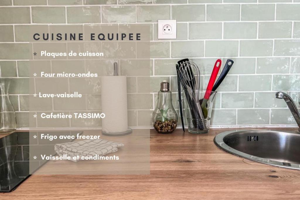 Le Gite 3 - Studio Confort, 10Min Golfech Malause Buitenkant foto